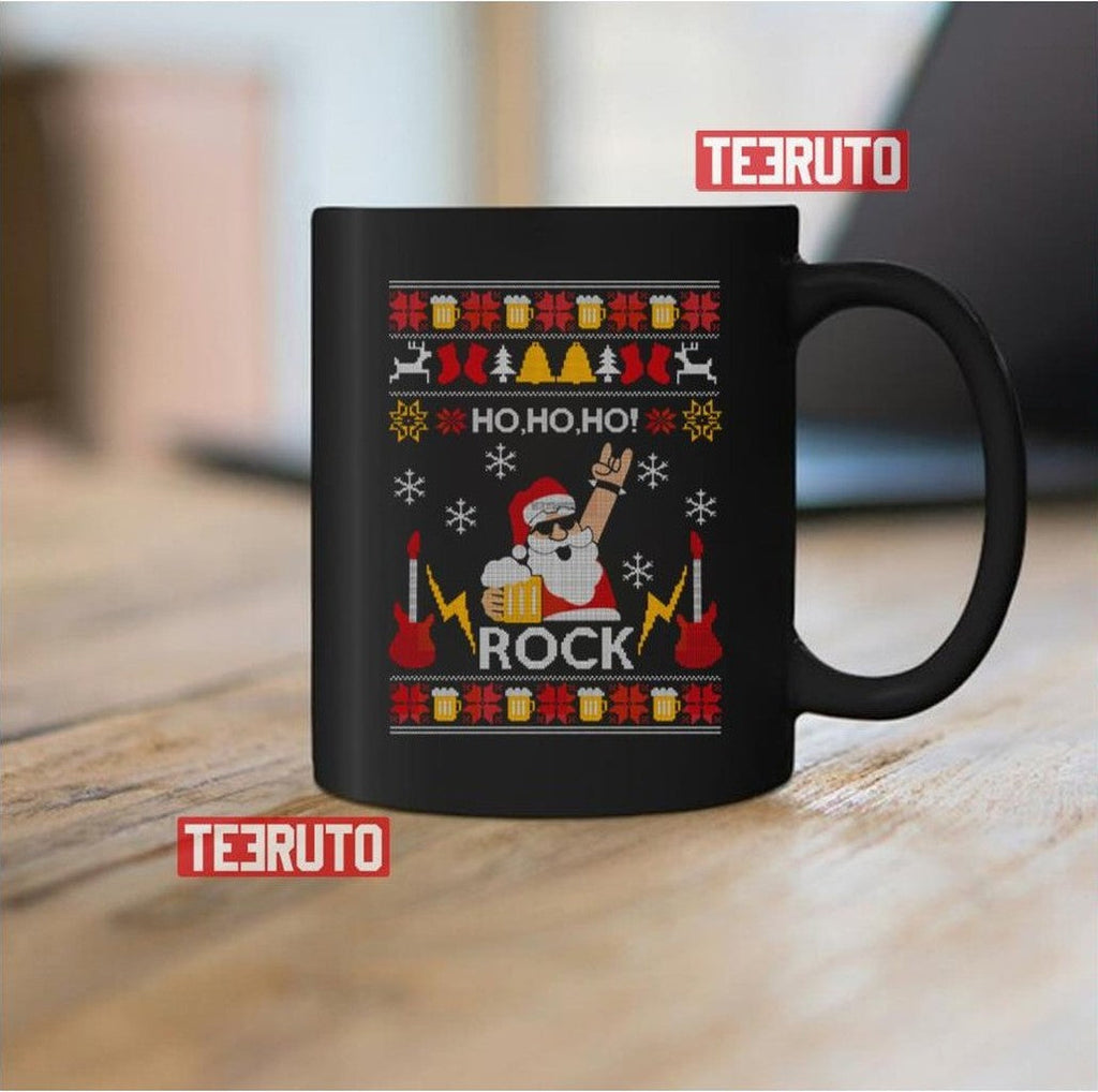 Santa´s Rock Christmas Vintage Sweatshirt