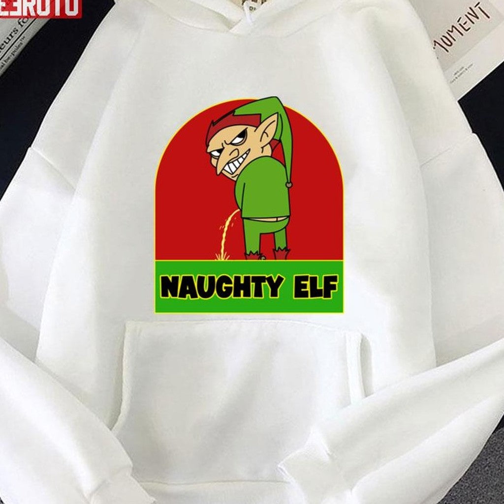 Naughty Elf Christmas Unisex Sweatshirt