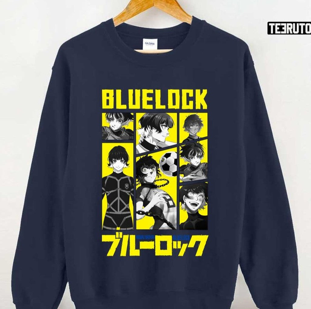 Soccer Blue Lock Anime Unisex T-shirt