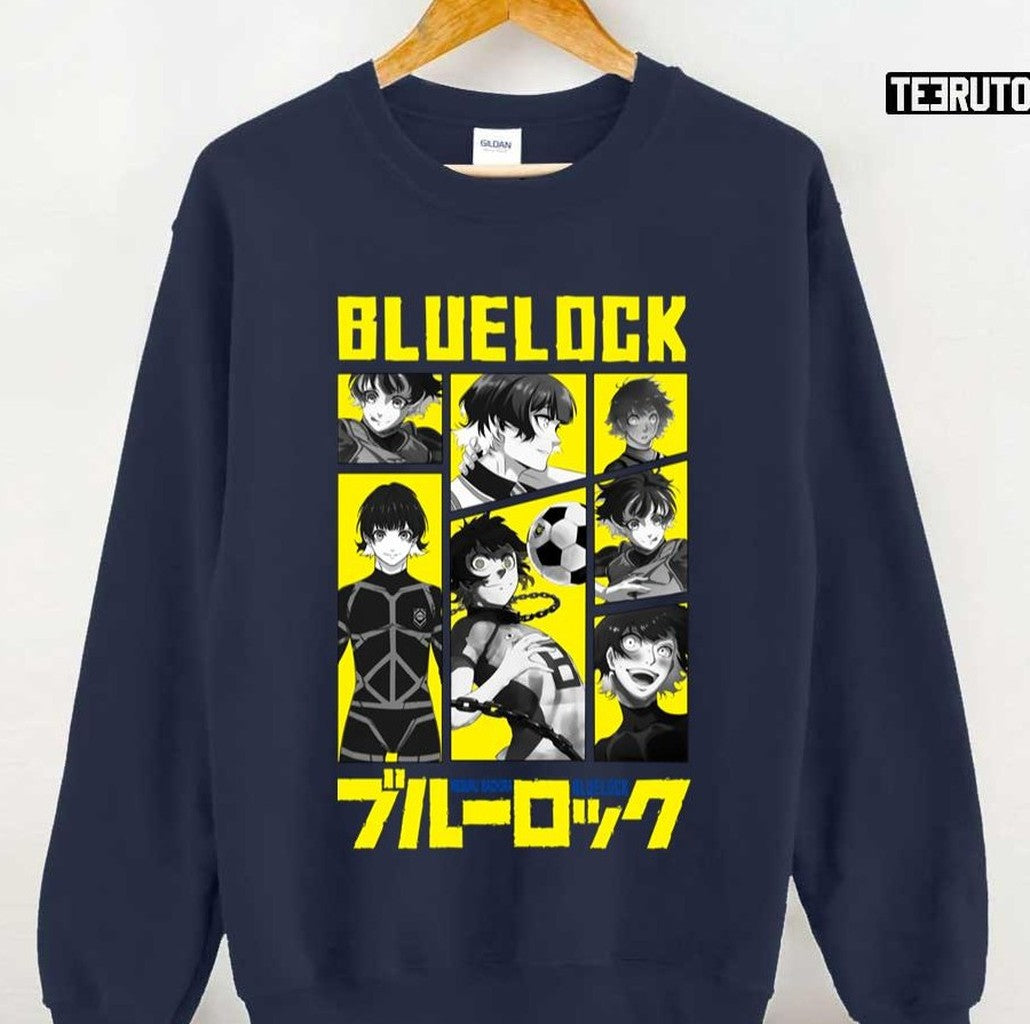 Soccer Blue Lock Anime Unisex T-shirt