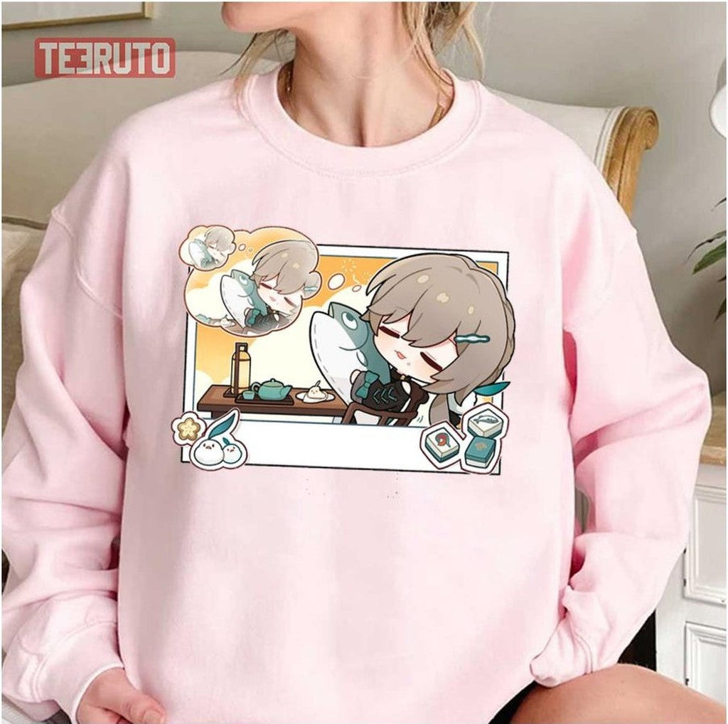 Qingque Laziness Honkai Star Rail Unisex T-Shirt