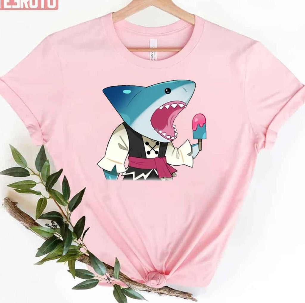 Shroomie Sorbet Shark Cookie Unisex T-Shirt