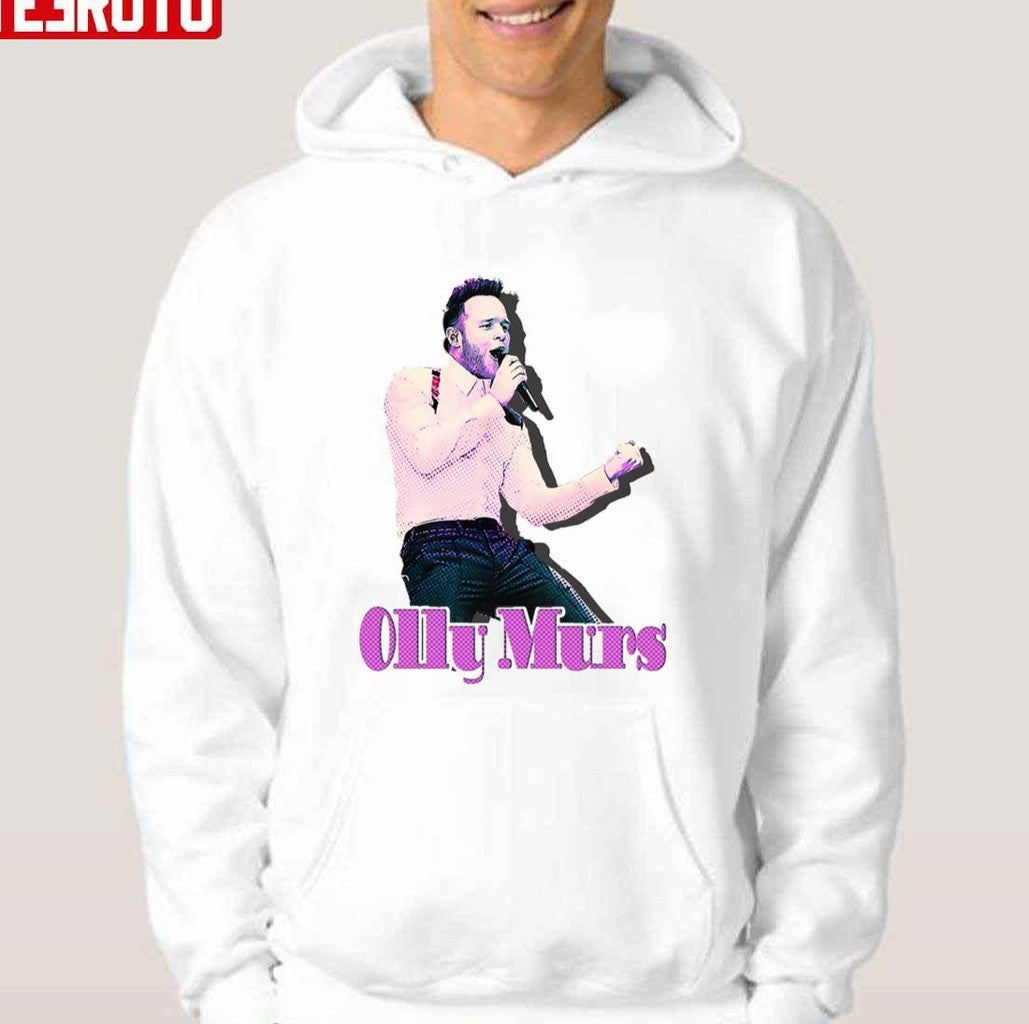 Singer Olly Murs Retro Art Unisex T-shirt