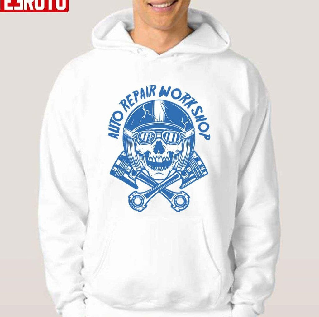 Auto Repair Workshop Bluey Mechanics Unisex T-shirt