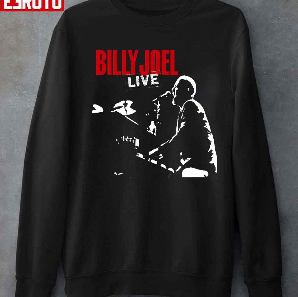 Billy Joel Musician Legendary Men Piano Unisex T-Shirt