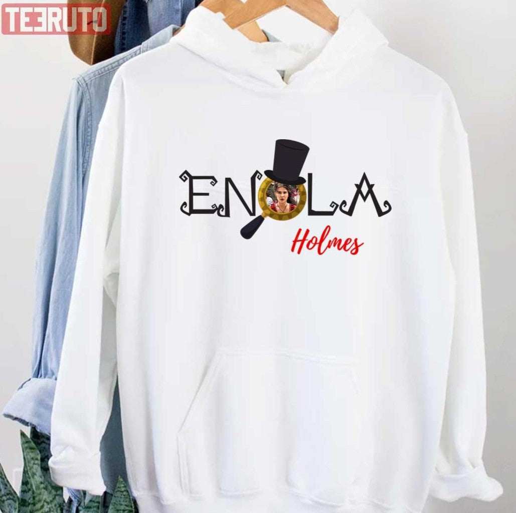 Mystery Crime Enola Holmes Logo Unisex T-Shirt