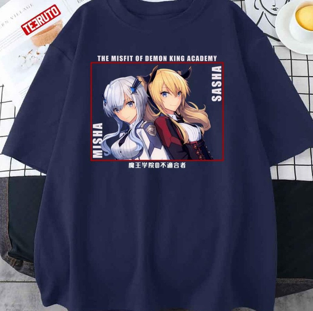Sasha And Misha The Misfit Of Demon King Academy Art Unisex Sweatshirt