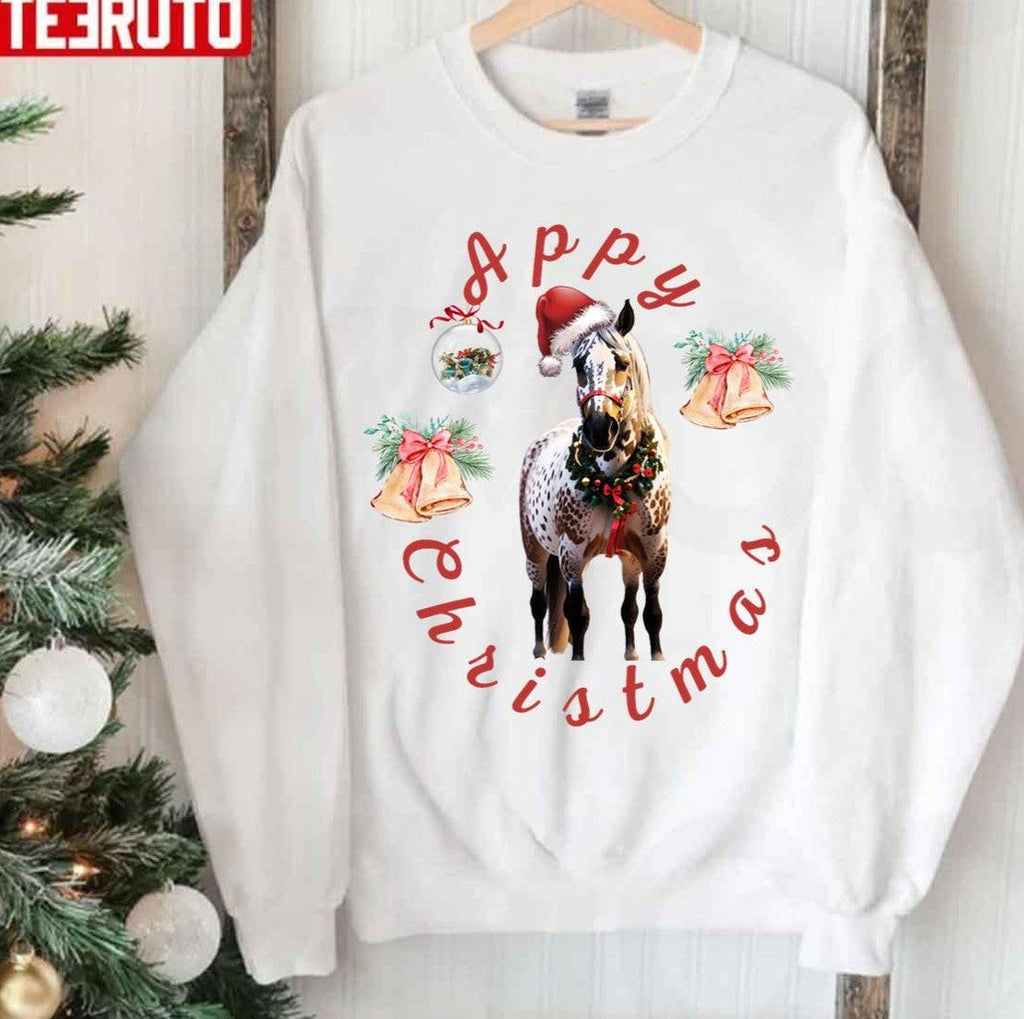 Appaloosa Christmas Animated Sweatshirt