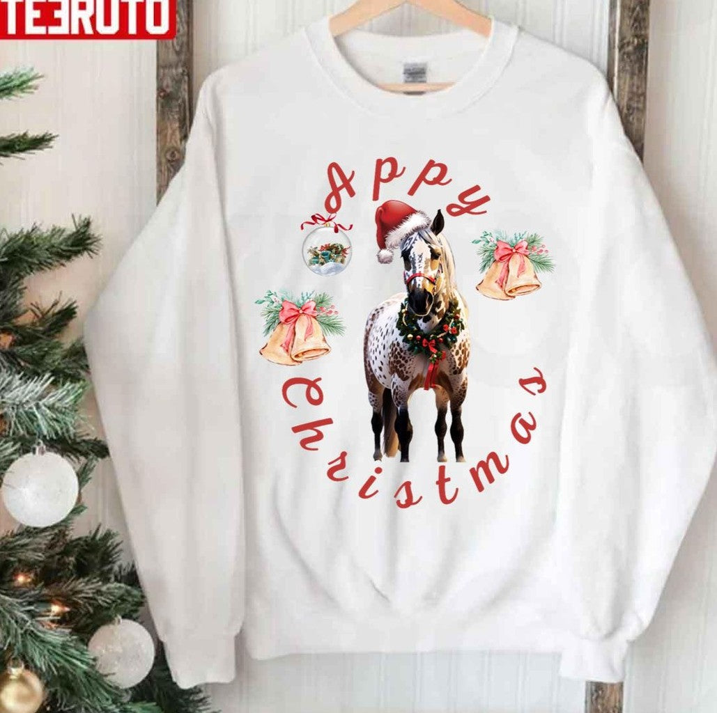 Appaloosa Christmas Animated Sweatshirt