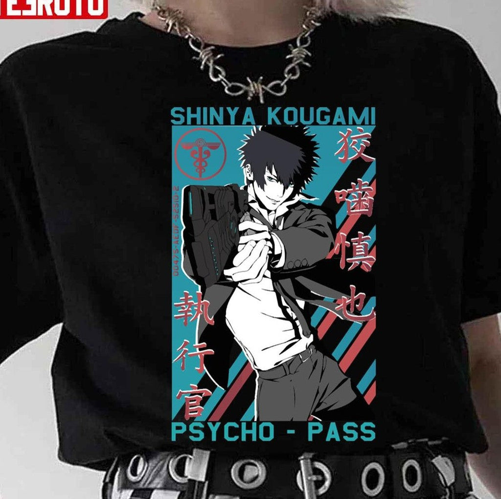 Shinya Kougami Psycho-pass Anime Japanese Style Unisex Sweatshirt