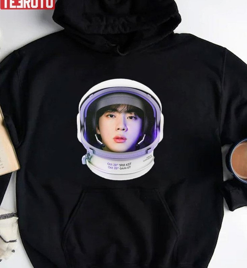 The Astronaut Jin Design Bts Jin Solo Album Unisex T-shirt