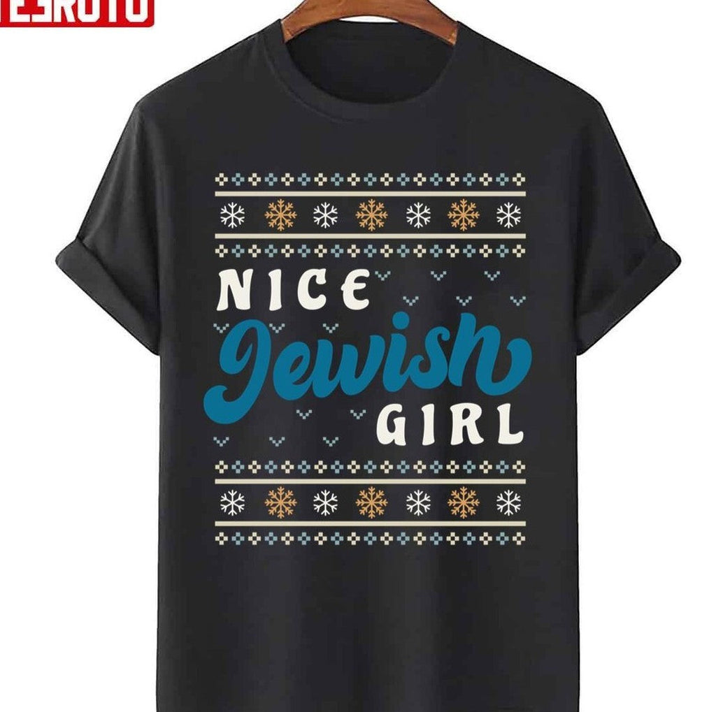 Nice Jewish Girl Ugly Christmas Unisex Sweatshirt