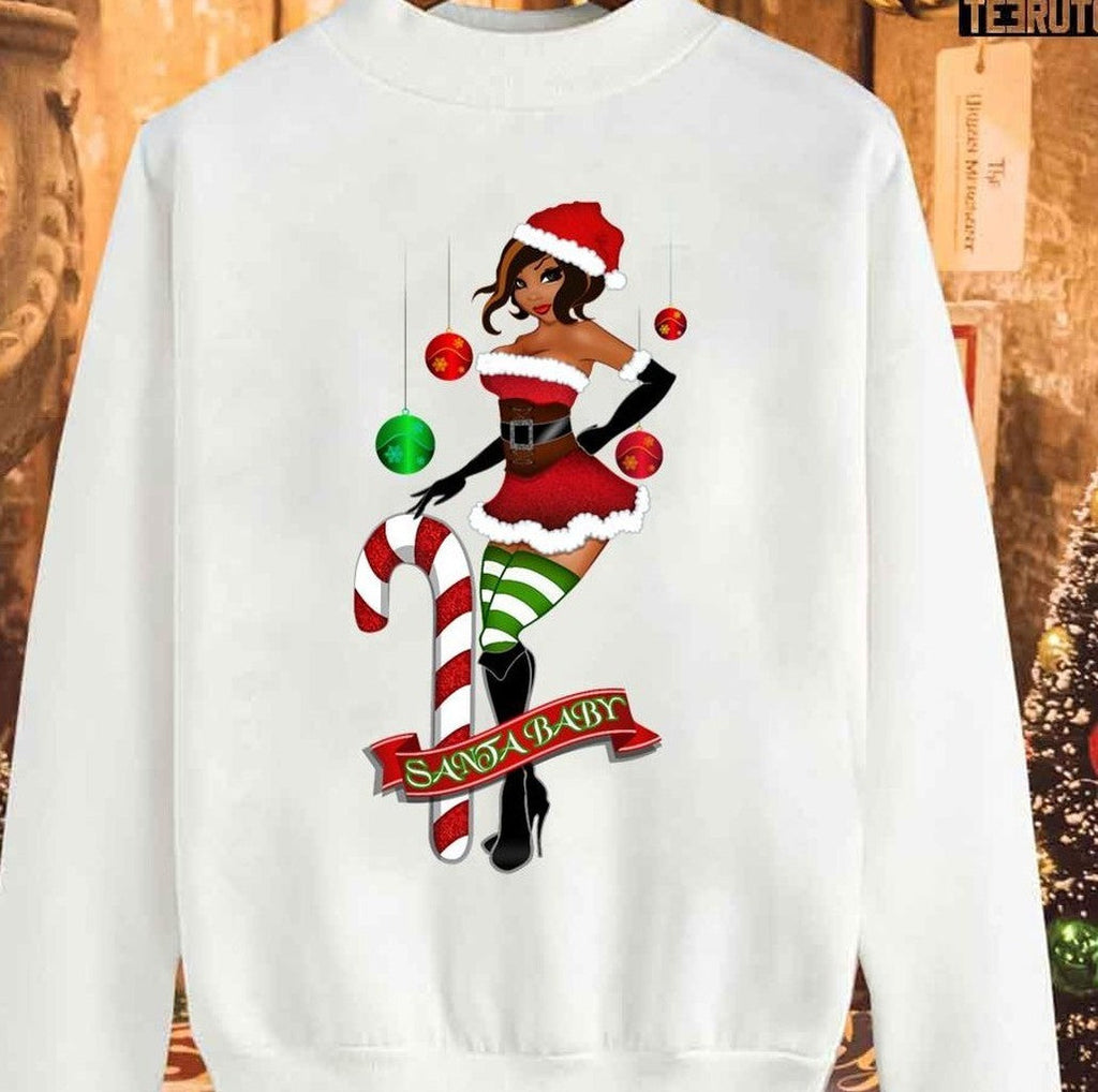 Santa Baby Christmas 2023 Unisex Sweatshirt