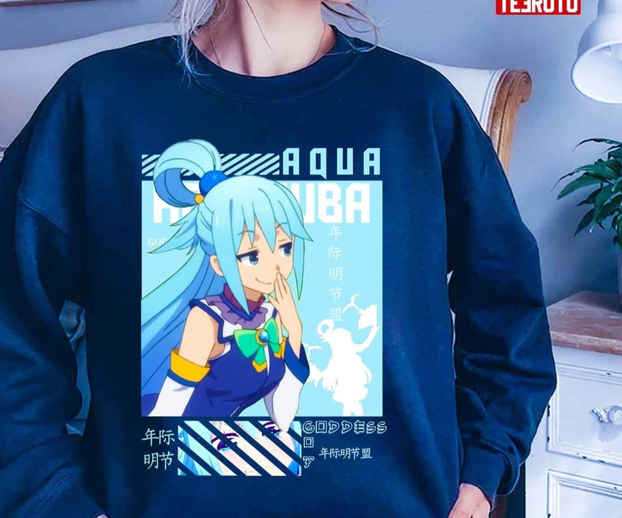 Aqua Konosuba Series Anime Unisex T-Shirt