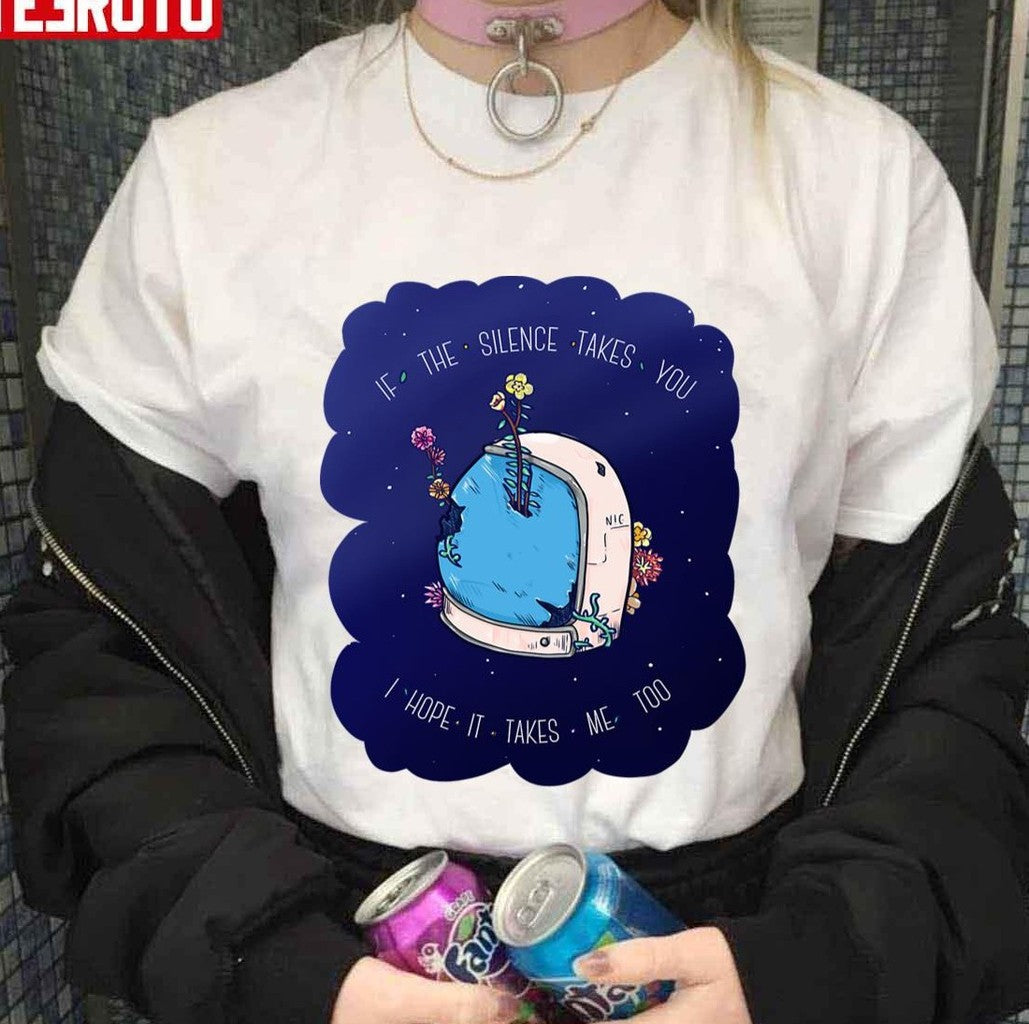 Silent Astro Night Art Unisex T-shirt
