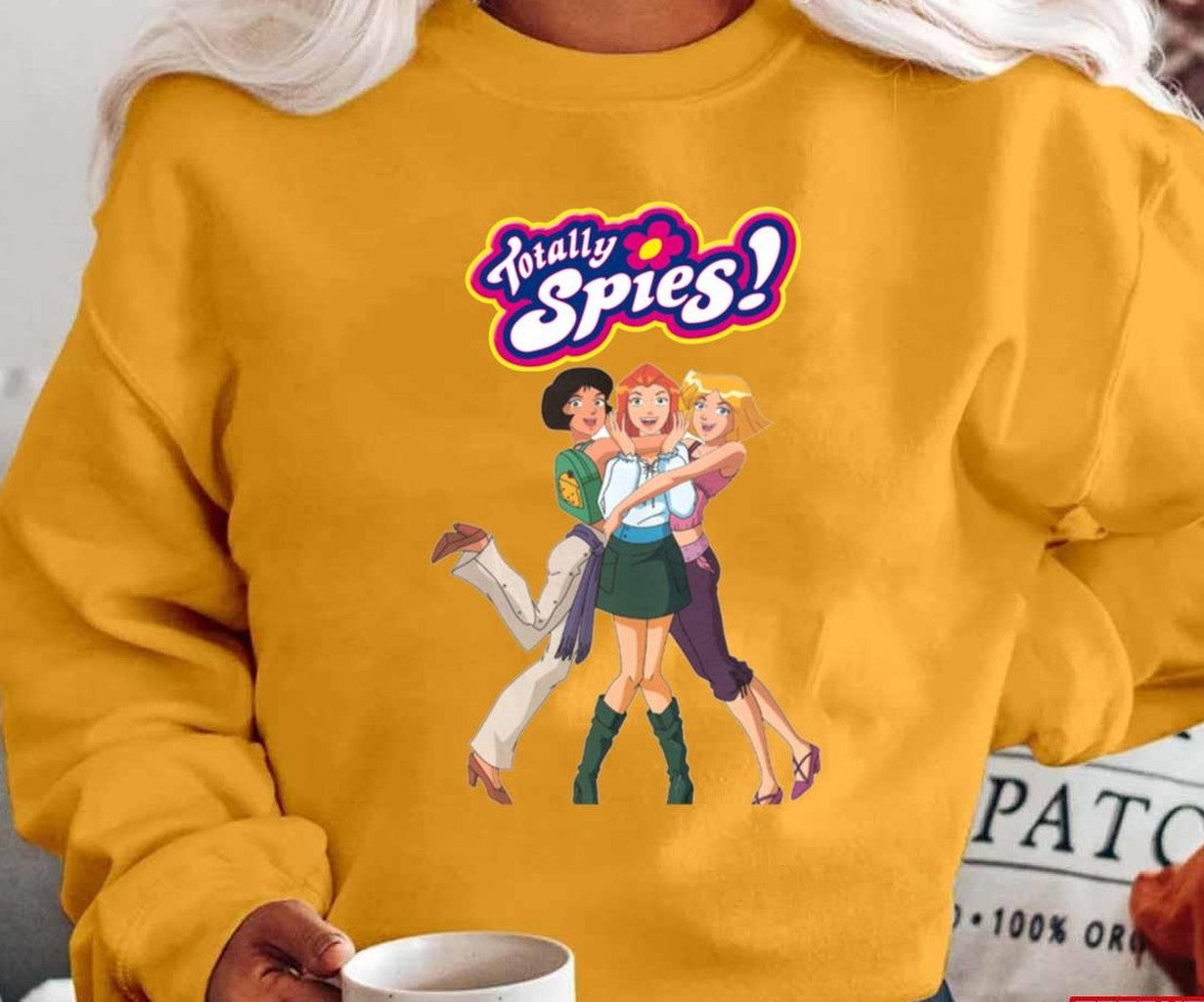 Sisters Forever Totally Spies Design Unisex T-Shirt