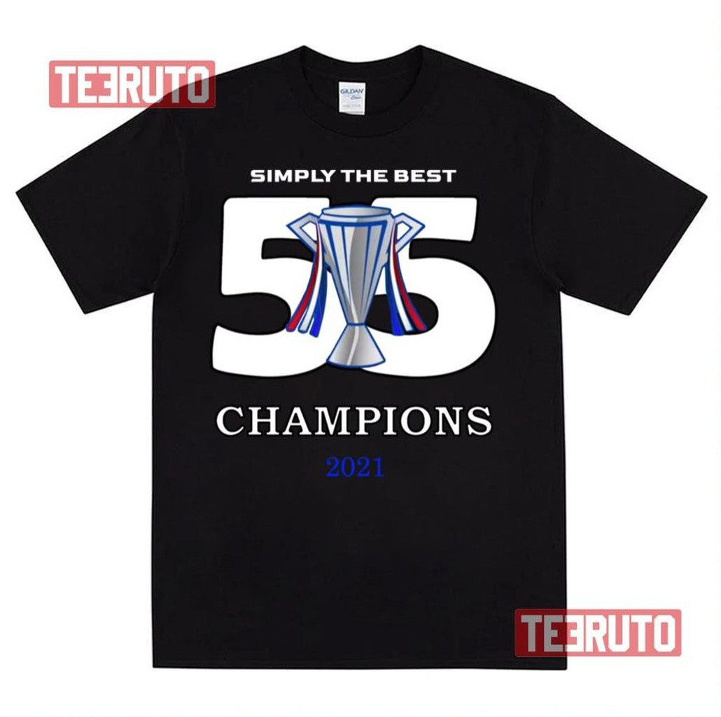 Rangers 55th Champions 2021 Unisex Sweatshirt