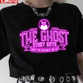 Pink Neon Ghost Story Guys Logo Unisex T-Shirt
