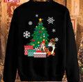 Around The Cartoon Chip N Dale Rangers Christmas Tree Unisex Sweatshirt