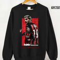 Black Design France National Team Theo Hernandez Unisex Sweatshirt