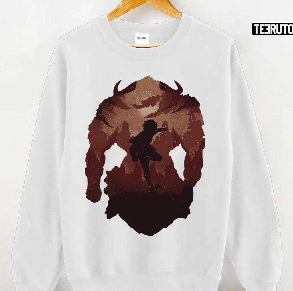 Silhouette Bell Cranel From Is It Wrong To Try To Pick Up Girls In A Dungeon Danmachi Unisex Hoodie