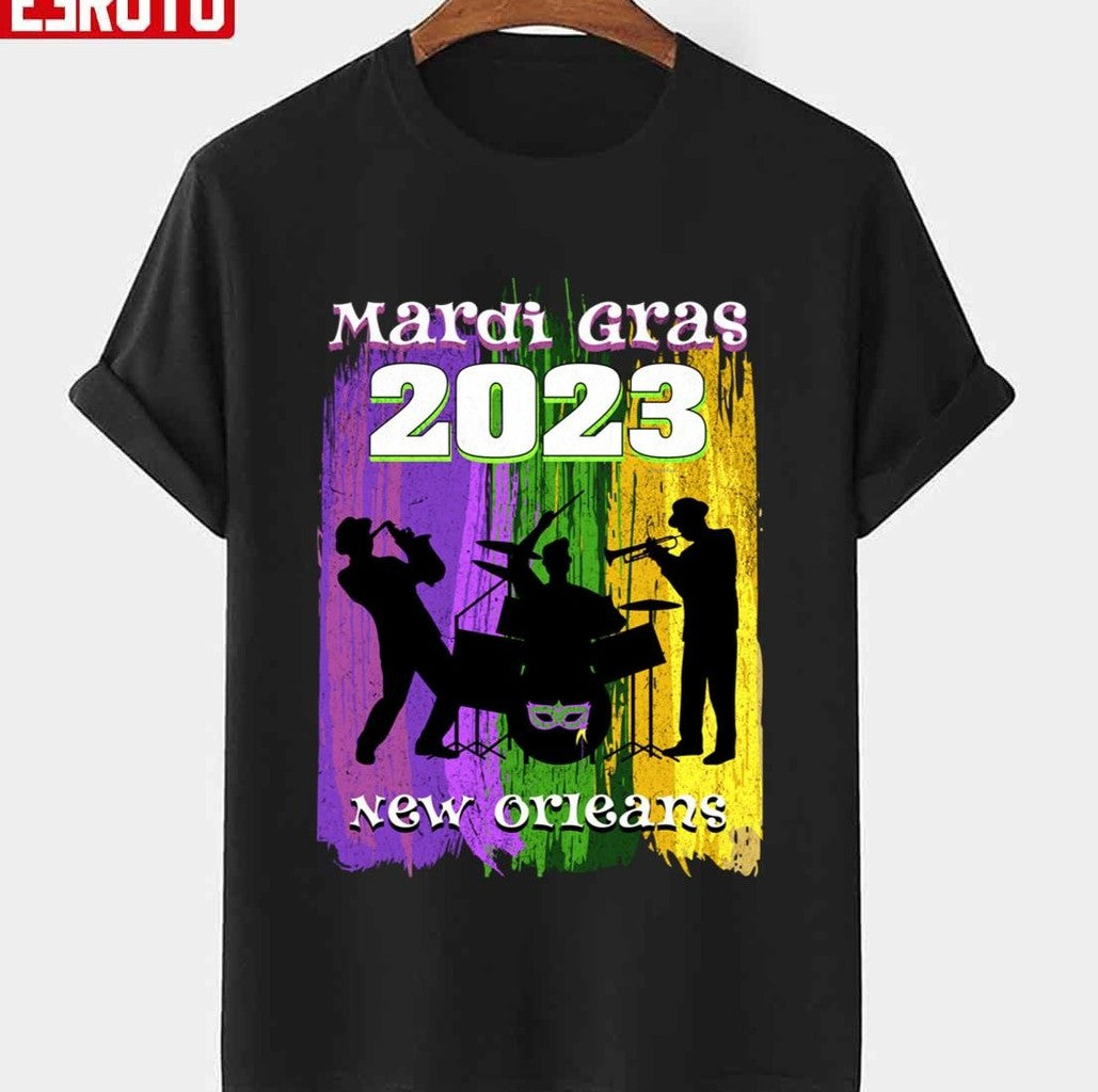 New Orleans Mardi Gras 2023 Unisex T-Shirt