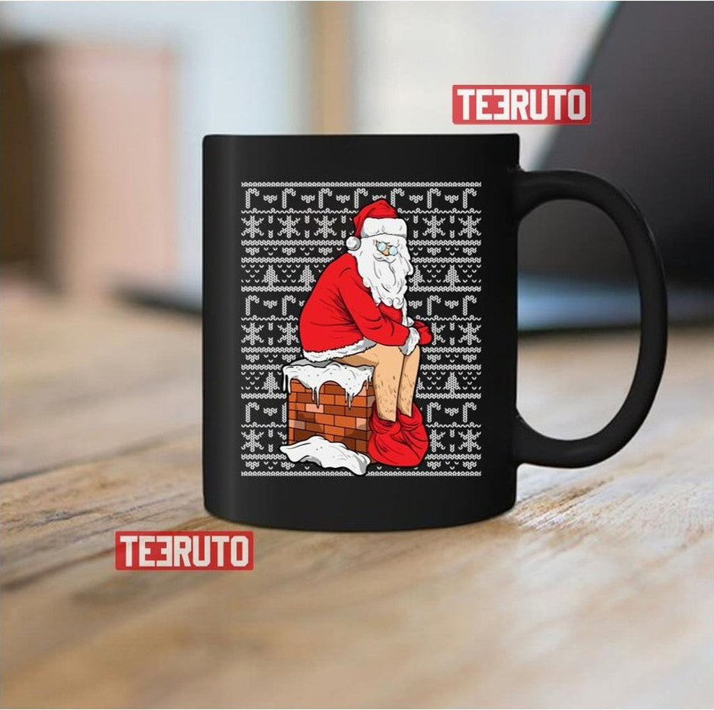 Santa Chimney Poop Unisex Sweatshirt