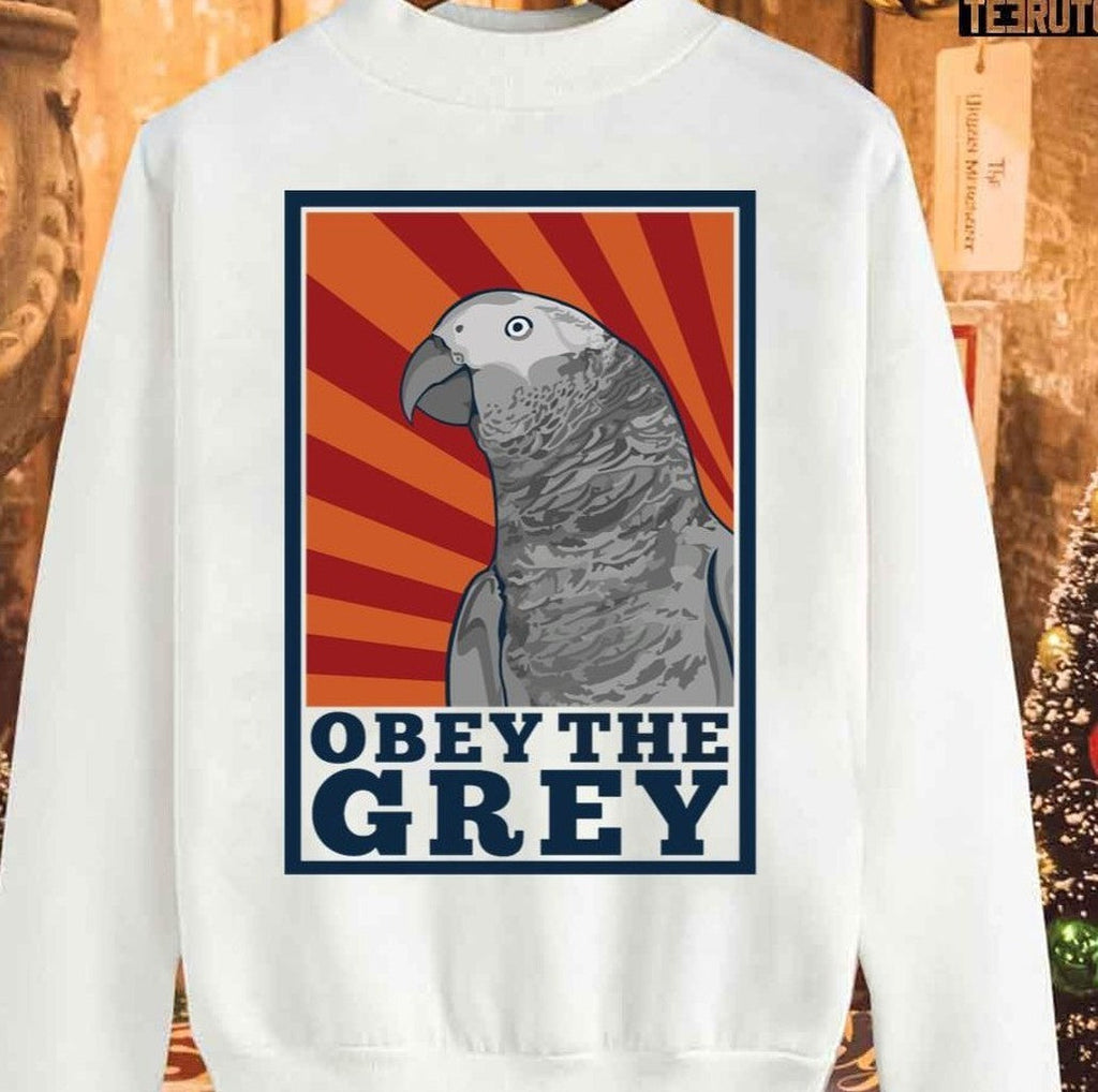 Obey The Grey Christmas Unisex Sweatshirt