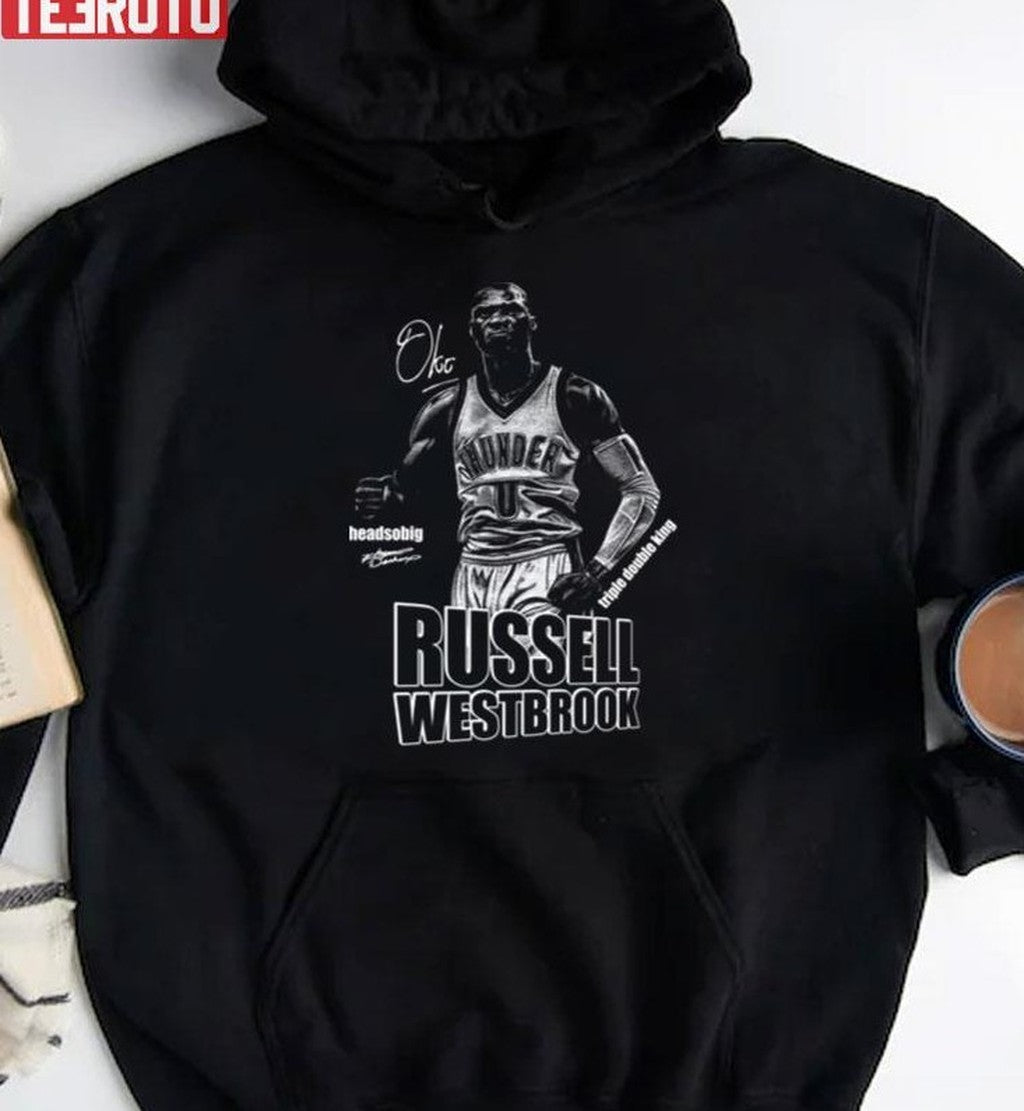 Baskeball White Design Russell Westbrook Unisex T-Shirt
