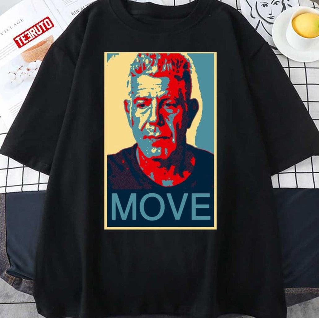 Anthony Bourdain Famous Chef Quote Unisex T-Shirt -