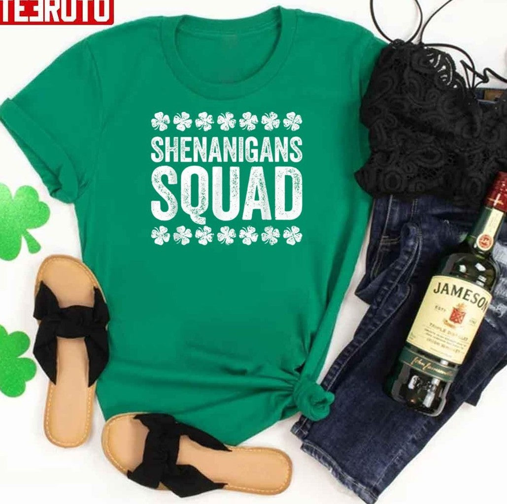 Shenanigans Squad St Patrick Unisex T-Shirt