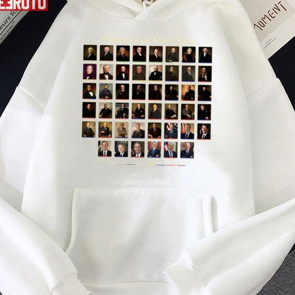 46 Presidents Of The United States List Including Joe Biden Unisex Sweatshirt