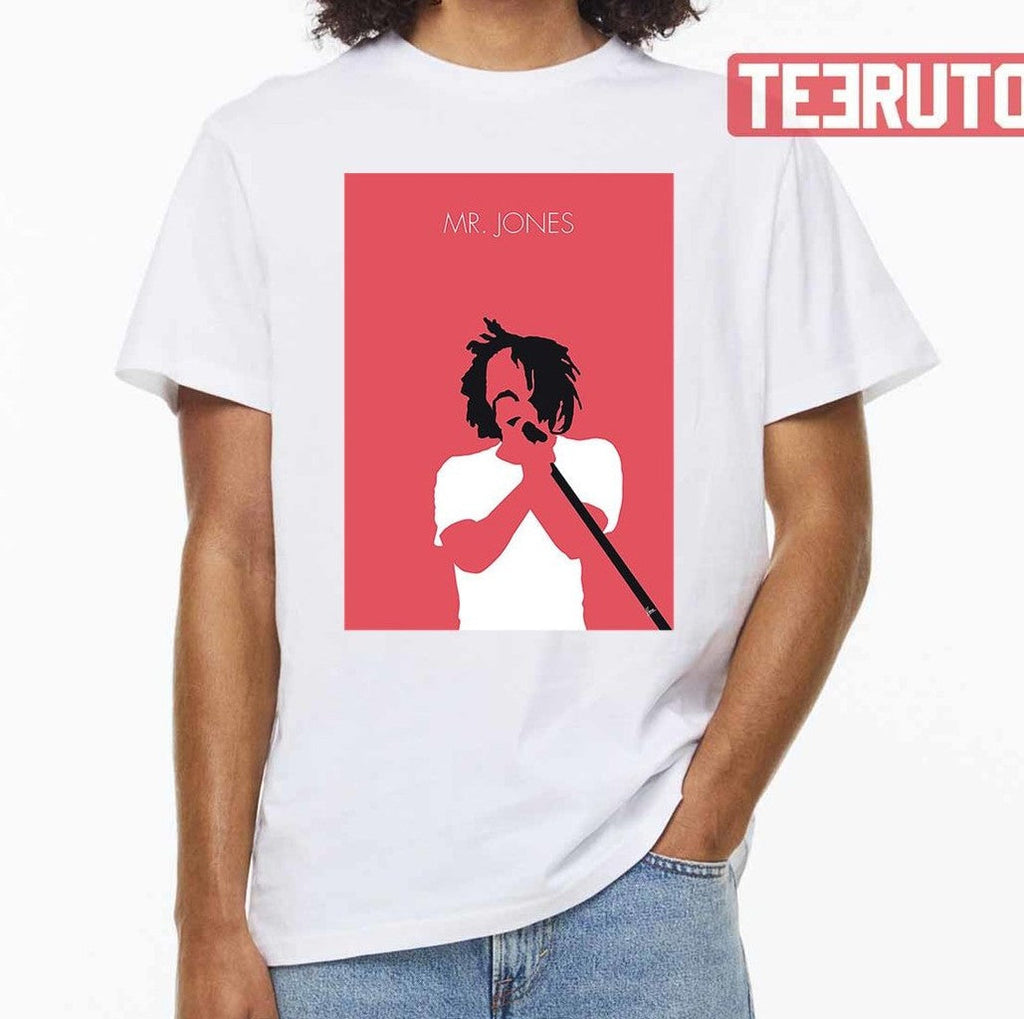 Mr Jones Counting Crows Minimal Art Unisex T-shirt
