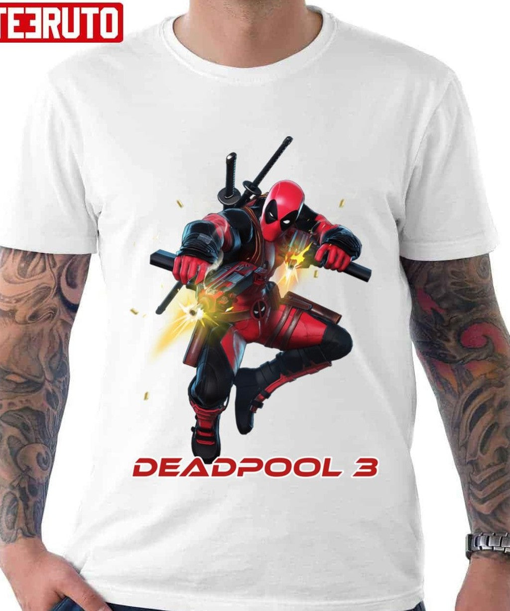 New Deadpool 3 Artwork Unisex T-shirt