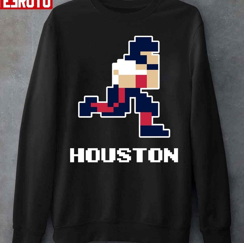 8 Bit Houston Football Unisex T-Shirt