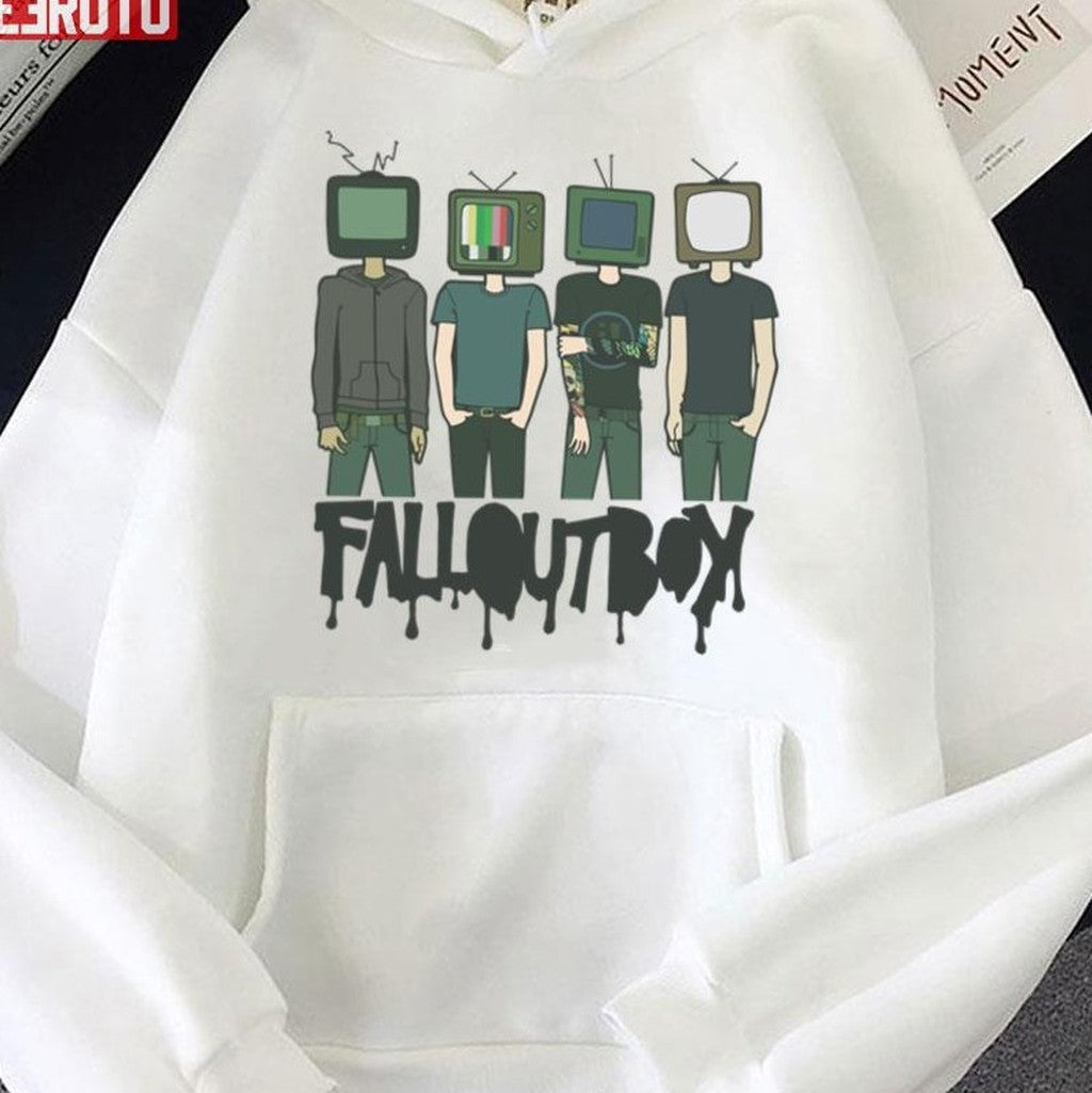 B L Girl The Tv Head Fall Out Boy Unisex Sweatshirt
