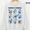 Moods Of Donald Duck Box Unisex Sweatshirt