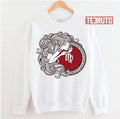 Red Virgo Astrology Maiden Zodiac Shirt Unisex Sweatshirt