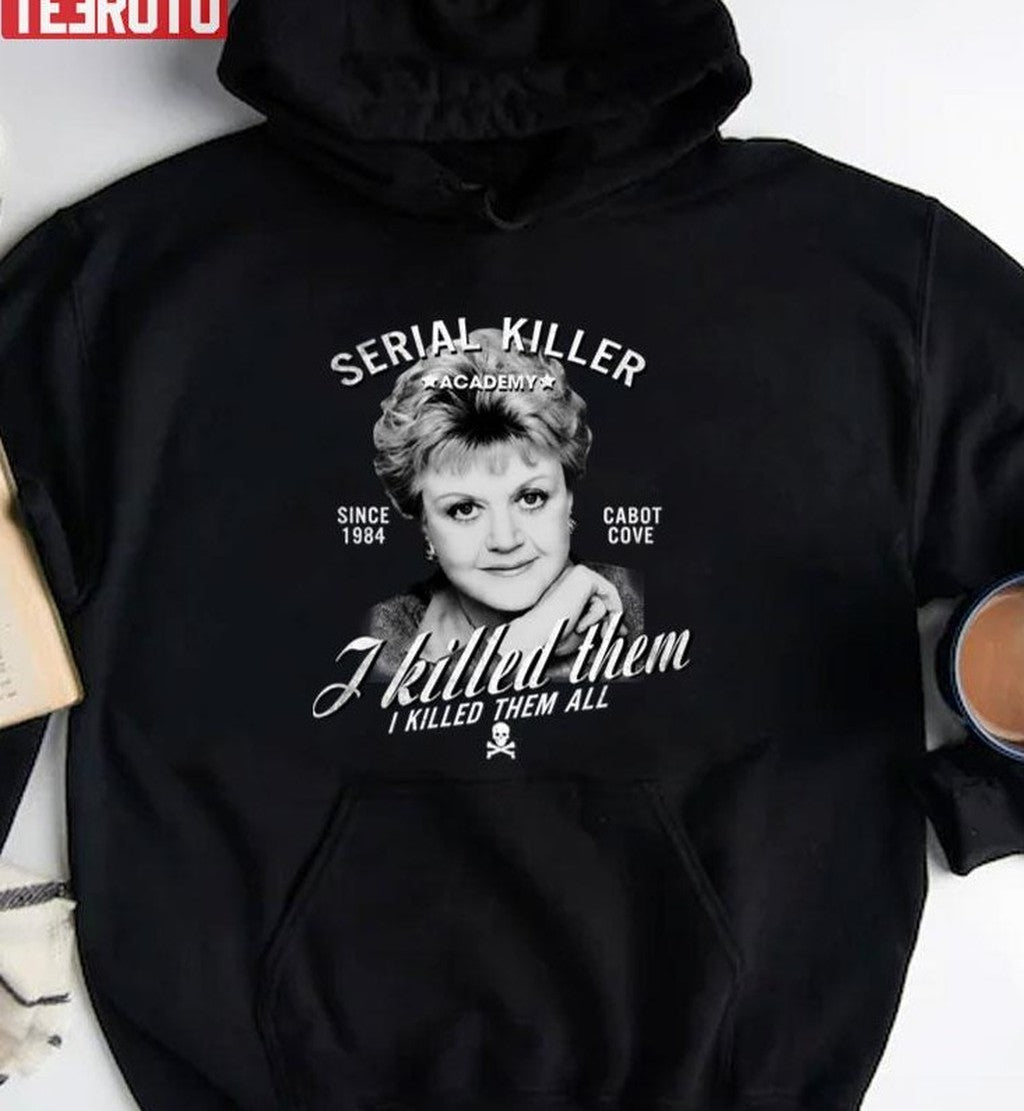 Serial Killer Academy Vintage Jessica Angela Lansbury Unisex Sweatshirt