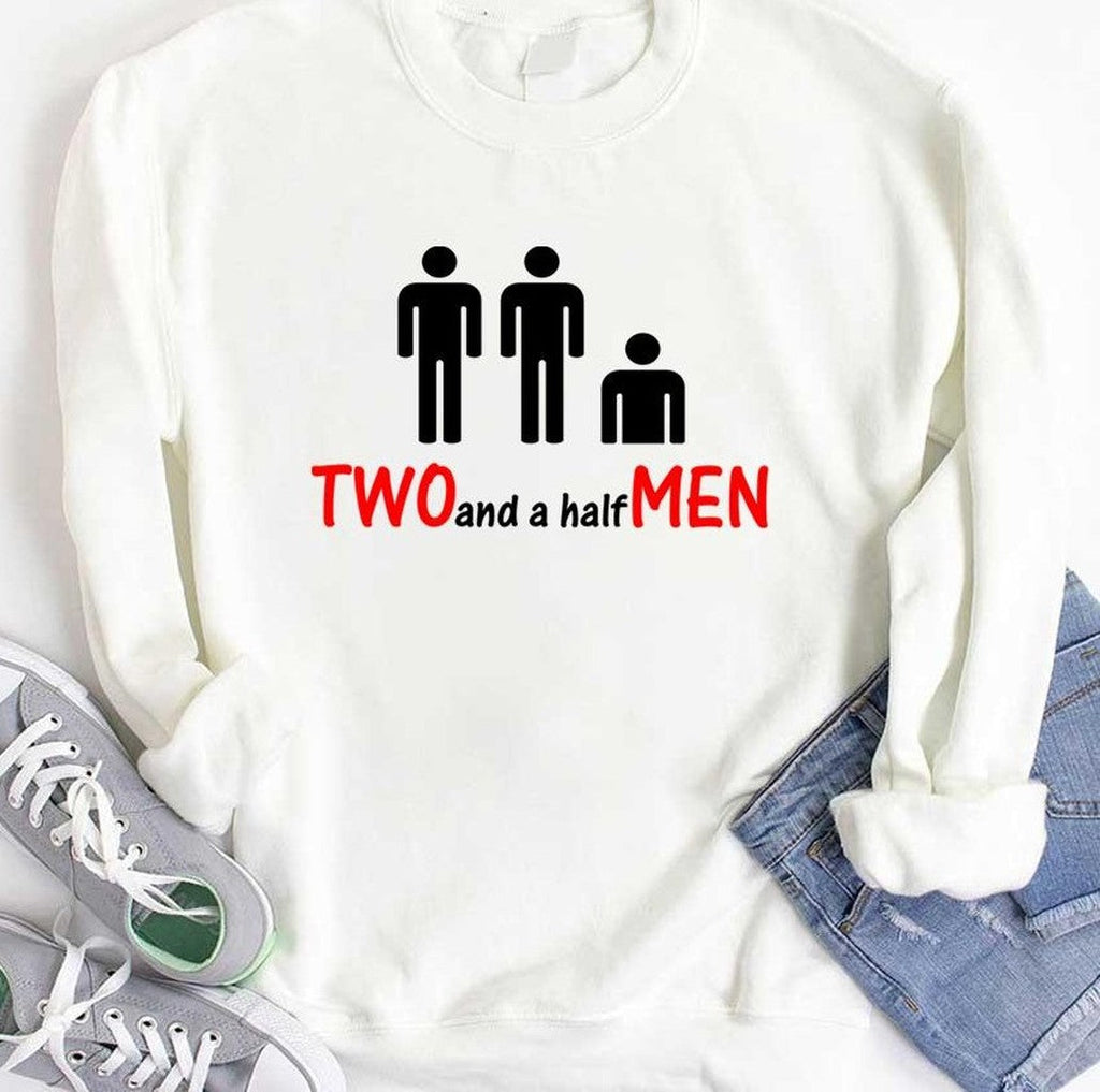 Simple Art Two And A Half Men Unisex Hoodie