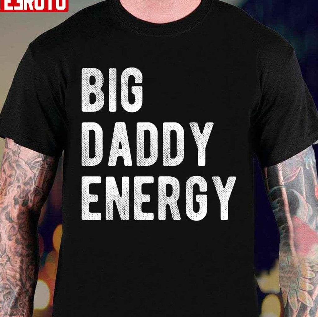 Big Daddy Energy Vintage Distressed Unisex T-Shirt
