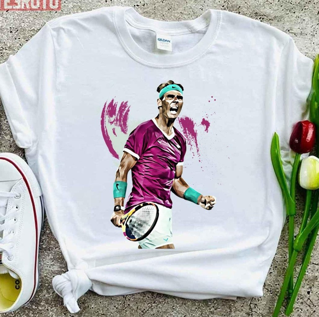 Tennis Player Nadal The King Of Grand Slam Rafa Nadal Unisex T-Shirt