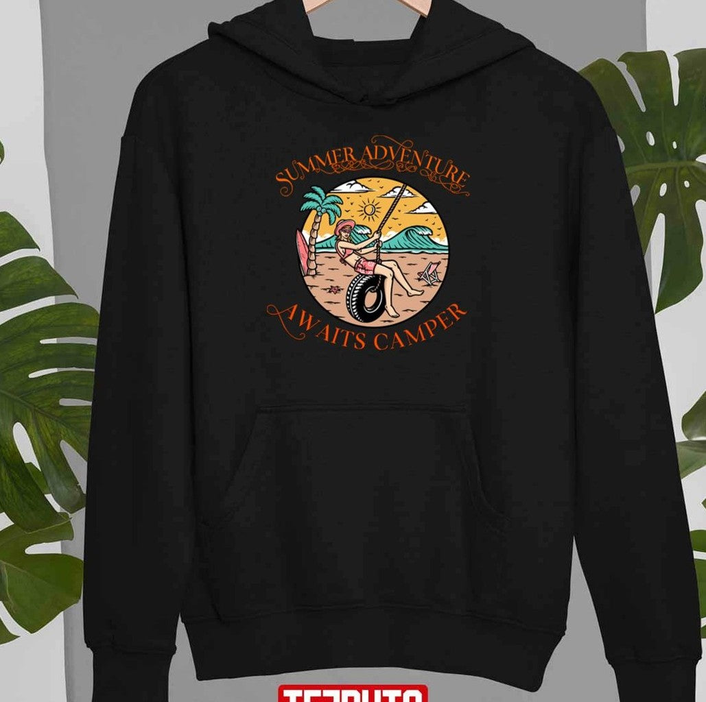 Summer Art Adventure Awaits Campers Unisex T-Shirt