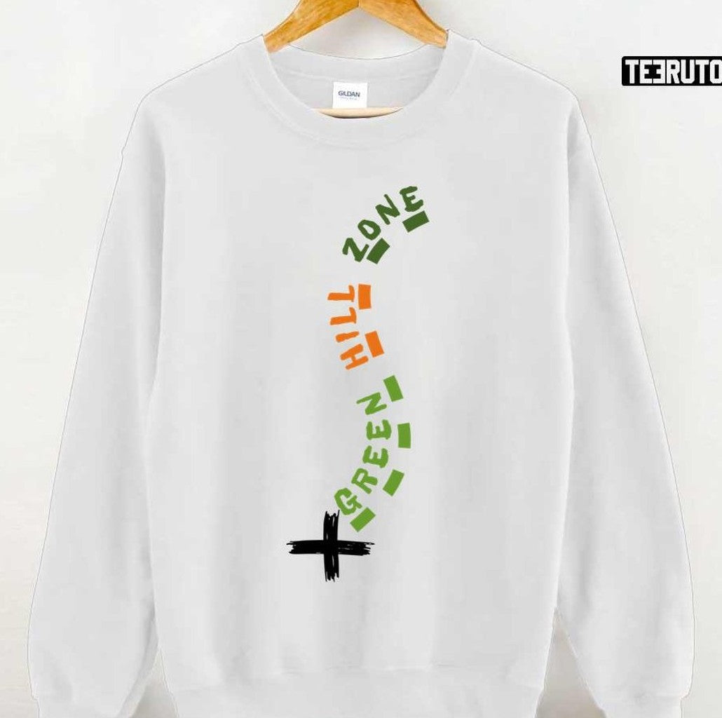 Sega Genesis Green Hill Zone Artwork Unisex Hoodie