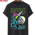 Skeleton In Space Mastodon Unisex T-Shirt
