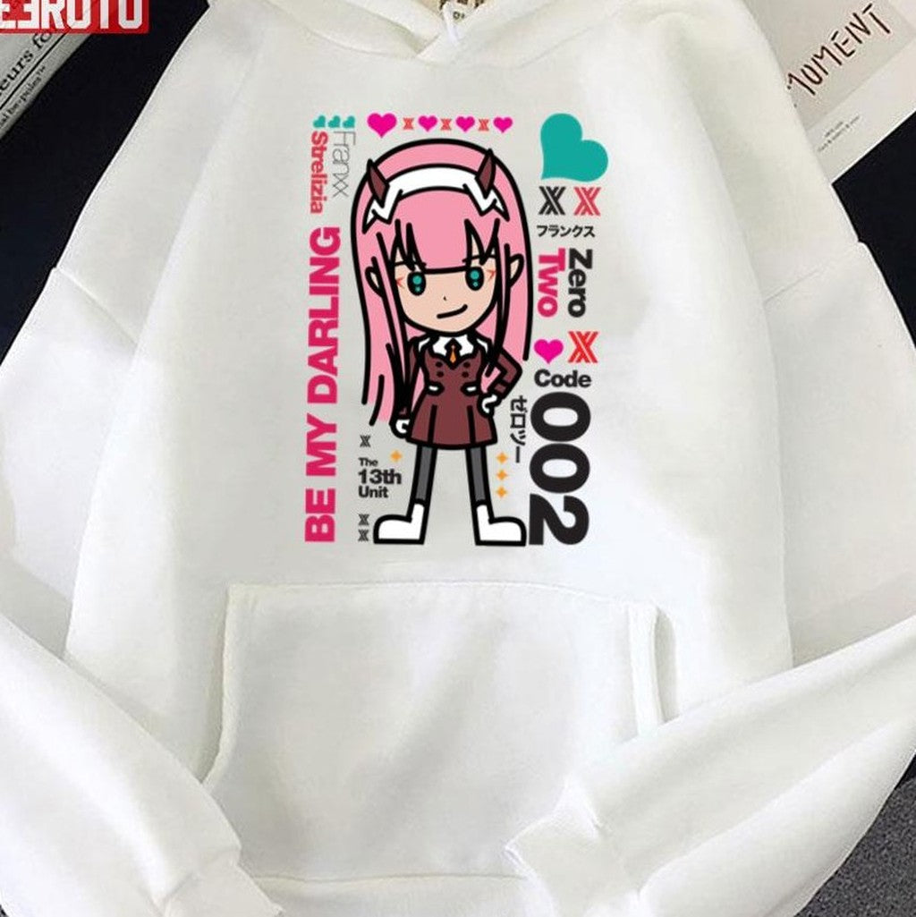 Be My Darling 002 Darling In The Franxx Unisex Sweatshirt