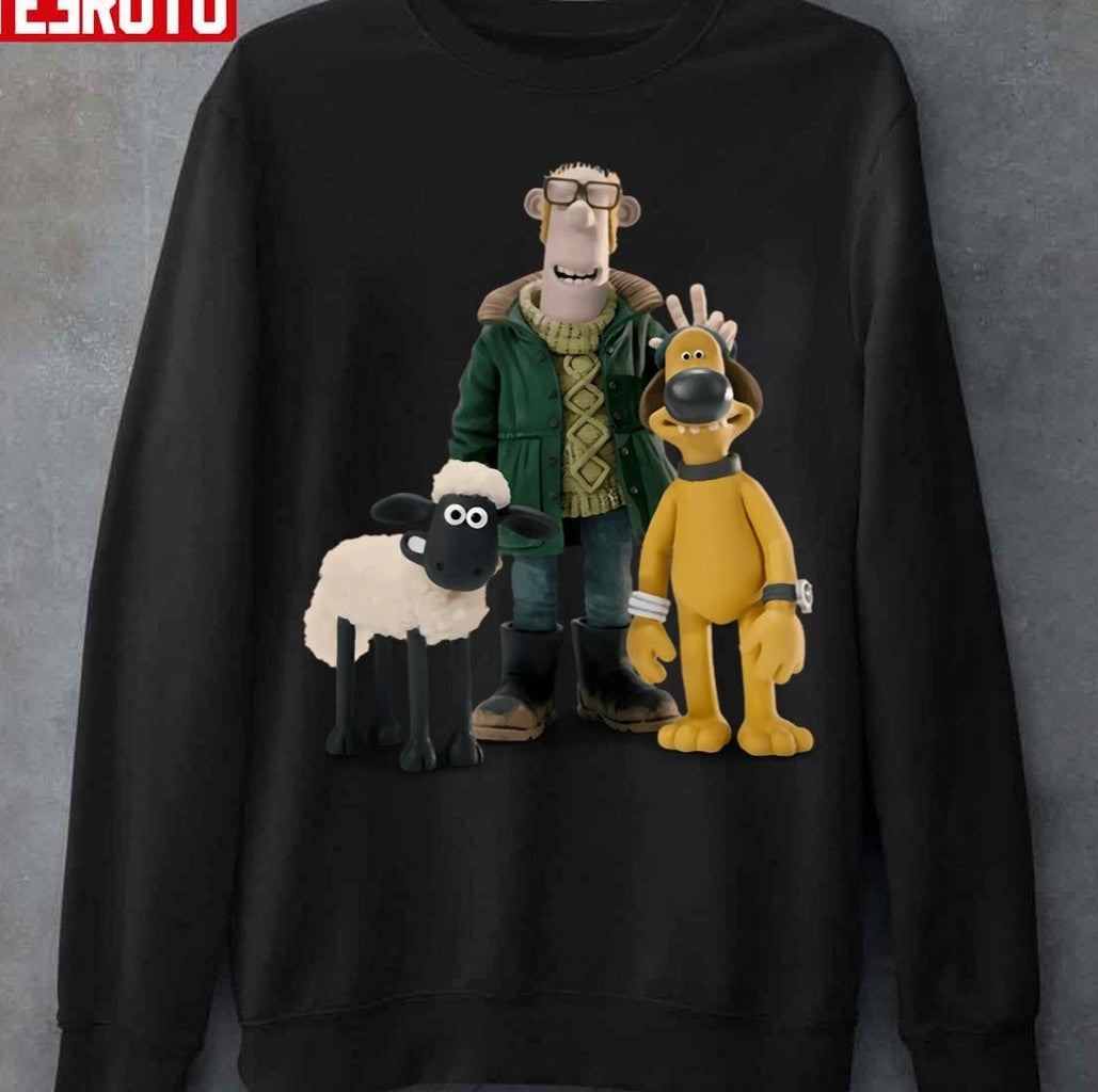 Shaun The Sheep Family 1 Unisex T-Shirt