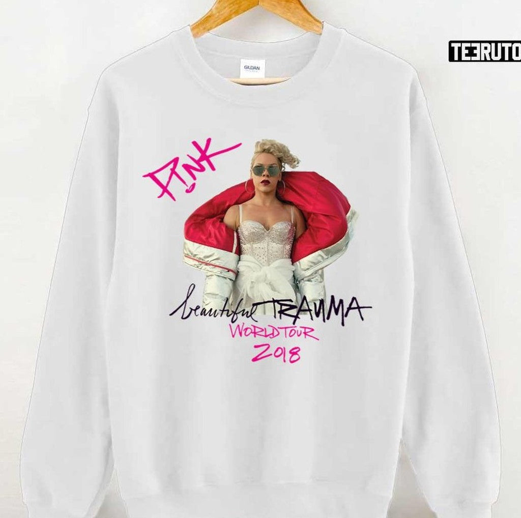 Pink P!nk Beautiful Trauma World Tour 2018 Unisex T-Shirt