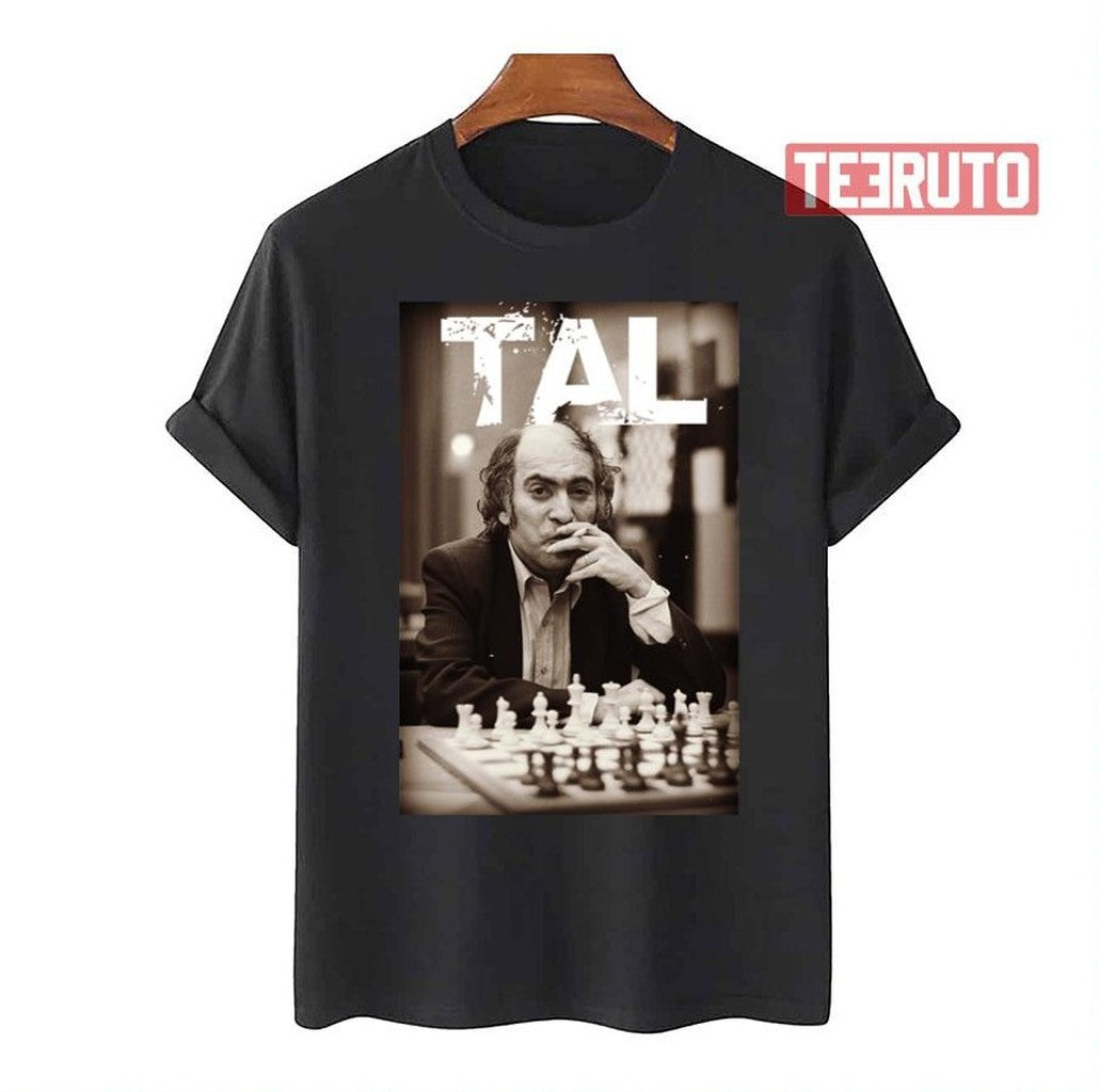 Russian Chess Grandmaster Mikhail Tal Unisex T-Shirt