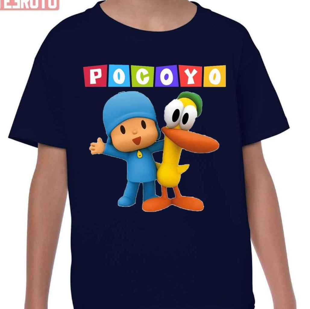 Pocoyo And The Yellow Duck Unisex T-Shirt
